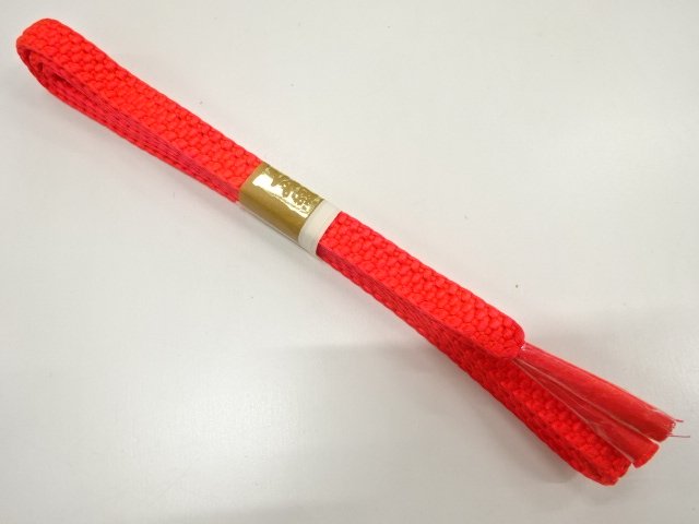 JAPANESE KIMONO / UNUSED HAND-TIED OBIJIME